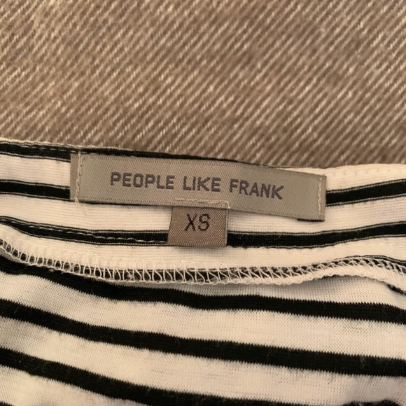 Black & White Striped Dress - Picture 6 of 8